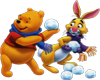 Winnie the Pooh & Rabbit