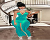 SOFT TEAL DRESS