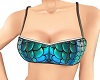 *Aqua Mermaid Bikini Top