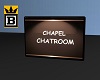 Chapel Chat Signage