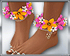Flower Anklets