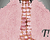T! Sequin Dress/Fur L