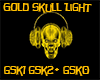Gold Skull Light