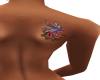 back shoulder bird tatto