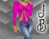 JB Hot Pink&BlueJeans