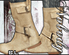 BL| Beige Spring Boots