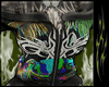 ! glitchcore zip up