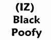 (IZ) Black Poofy