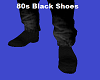 80s Black Shoes