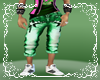 green gangster shorts