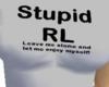 [W] Stupid RL   fem
