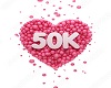 50K Support Sticker