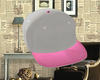 White Pink Hat