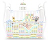 Pastel Baby Boy Crib