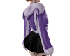 Purple Fur Coat c