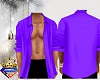 Open Shirt Lavender