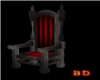 Black and Red Throne