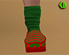 Striped Slippers Socks M