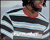 D- Stripe tee