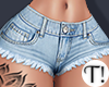 T! Mini Blue Shorts Tat3