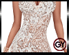 GY*WHITE LACE GOWN