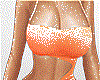orange party dress