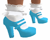 Baby Blue Doll Shoes