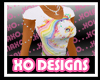 {XO} Rainbow Fairy Tee