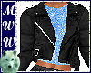 Blk Leather Blue DIVA