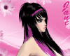 [JA] emo black pink hair