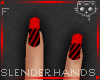 Nails BlackRed 1a Ⓚ