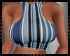 Bina Blue Striped Top