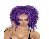 purple fuzzed hair