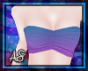 AS|Blue&Purple Crop Top