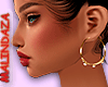 (MD) Gold earrings&pearl