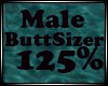 male butt resizer 125%