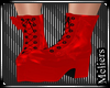 Batty Boots Red