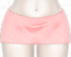 y2k pink fur skirt