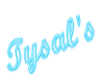 (1M) Tysal's room sign