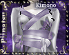 *P* Frozen Iris -Kimono