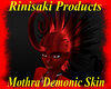 Mothra Demon Skin - red