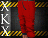 Red Long Shorts by xKx