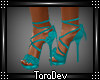 Teal Irresistible Shoes