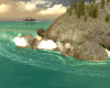 Water Stone Splash