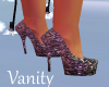 Black Glitter Heels