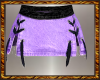 Purple Jean Skirt RL