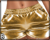 Gold Glitter Shorts RL