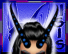 Sapphire Demon Horns