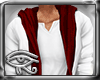 [D] White Red Sweater 