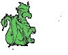 Green Sparkle Dragon